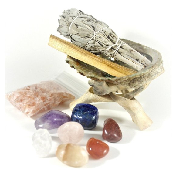 7 Chakra Smudge Set, Smudge Kit - Picture 6 of 10